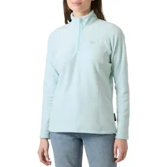 ヘリーハンセン レディース アウター パーカー・スウェット フリース Helly Hansen Daybreaker 12 Zip Fleece Womens Barely Blue ブルーのサムネイル