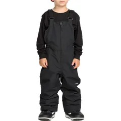 ボルコム メンズ ボトムス カジュアルパンツ オーバーオール Volcom Little Flurry Insulated Bib Overalls Kids Black ブラックのサムネイル