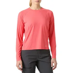 ヘリーハンセン レディース トップス シャツ 長袖 Helly Hansen Shine Solen LongSleeve Crew Womensunset Pink ピンクのサムネイル