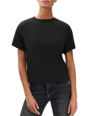 ラグアンドボーン レディース トップス Tシャツ ジャージー rag bone Kelly Boxy Jersey Tee Black ブラックのサムネイル