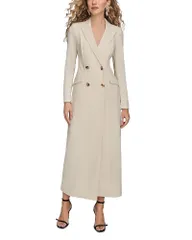 ダナキャラン レディース アウター コート クレープ Donna Karan Crepe Coat Dress Pristineのサムネイル