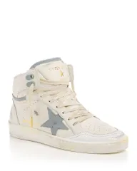 ゴールデングース メンズ トップス シャツ スニーカー Golden Goose Mensky Star High Top Sneakers White Silver ホワイトのサムネイル