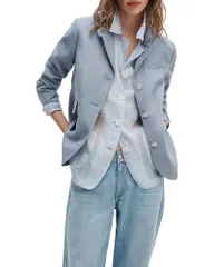 ラグアンドボーン レディース アウター ジャケット・ブルゾン ブレザー リネン rag bone Slade Linen Blazer Stone ストーンのサムネイル