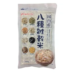 雑穀シリーズ 国内産 八種雑穀米(黒千石入り) 200g 12入 Z01-022のサムネイル