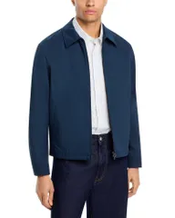 セオリー メンズ アウター ジャケット・ブルゾン Theory Nocturne Navy City Zip Jacket Nocturne Navy ネイビーのサムネイル