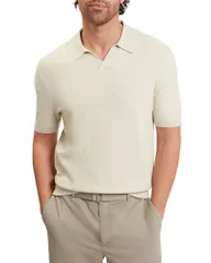 テッドベーカー メンズ トップス ポロシャツ Ted Baker Aindrea Stitch Detail Polo Shirt Green グリーンのサムネイル