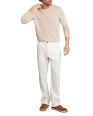 テッドベーカー メンズ アウター ニット・セーター レギュラーフィット リネン Ted Baker Yaen Regular Fit Linen Blend Sweater Taupe トープのサムネイル