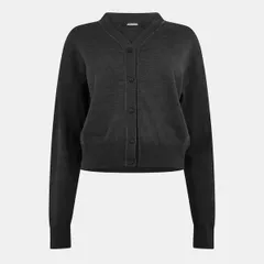 ジャクエムス レディース アウター カーディガン ニット Jacquemus Womens Fine Knit Cardigan Dark Grey グレーのサムネイル