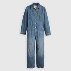 リーバイス レディース トップス ワンピース ジャンプスーツ Levis Womens Iconic Stop Flaxing Junior Jumpsuit Stop Flaxingのサムネイル