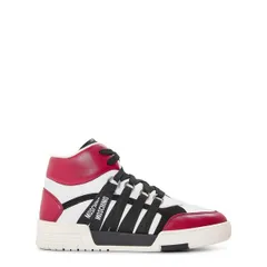 モスキーノ メンズ シューズ スニーカー Moschino Mens Courtrainers White ホワイトのサムネイル