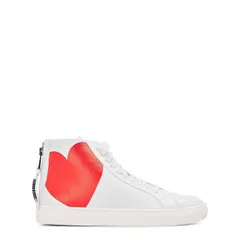 モスキーノ メンズ シューズ スニーカー Moschino Mens Courtrainers White ホワイトのサムネイル