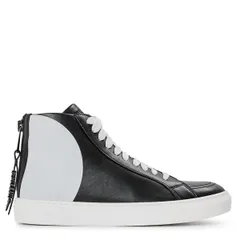 モスキーノ メンズ シューズ スニーカー Moschino Mens Courtrainers Black ブラックのサムネイル