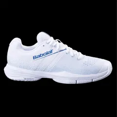 バボラ レディース シューズ スニーカー Babolat Womensensa Padel Trainers WhiteCool Blue ホワイトのサムネイル
