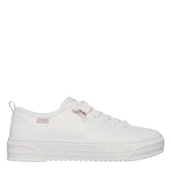 スケッチャーズ レディース シューズ スニーカー Skechers Womens LowTop Trainers White ホワイト