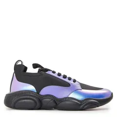 モスキーノ メンズ シューズ スニーカー Moschino Mens LowTop Trainers Black ブラックのサムネイル