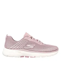 スケッチャーズ レディース シューズ スニーカー メッシュ レース Skechers Athletic Mesh Lace Up W Haptic Prin Slip On Trainers Womens Mauve