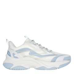 スケッチャーズ メンズ シューズ スニーカー Skechers Mens Classic LowTop Trainers Grey Blue グレー