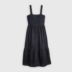 リーバイス レディース トップス ワンピース ミディ Levis Womens Cici Midi Pinafore Dress Caviarのサムネイル