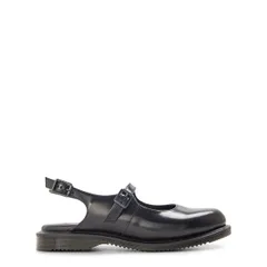 ドクターマーチン レディース シューズ パンプス Dr Martens Madaline Mary Jane Rub Off Sling Back Shoes Black Polish ブラックのサムネイル