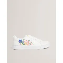 テッドベーカー レディース シューズ スニーカー Ted Baker Womens LowTop Trainers White ホワイトのサムネイル
