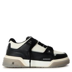 リプレゼント メンズ シューズ スニーカー Represent Mens LowTop Trainers BlackWhite ホワイト