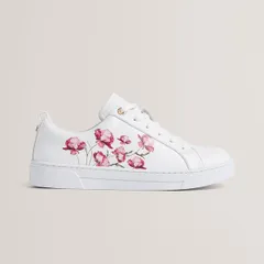 テッドベーカー レディース シューズ スニーカー プリント Ted Baker Ted Printrainer White ホワイトのサムネイル