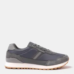 カッパ メンズ シューズ スニーカー Kappa DR Trainers Mens Dark Grey グレーのサムネイル