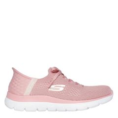スケッチャーズ レディース シューズ スニーカー Skechers Womens Classic LowTop Trainers WhiteRose ホワイト