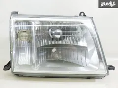 トヨタ 純正 UZJ100W 100系 ランドクルーザー ランクル 前期 ハロゲン ヘッドライト ヘッドランプ 右側  右 運転席側 KOITO 60-67 棚のサムネイル