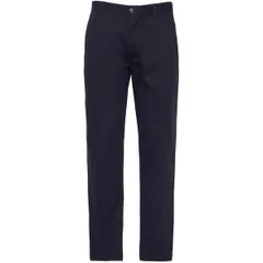 バブアー メンズ ボトムス カジュアルパンツ Tシャツ スエード Barbour Sueded Sateen Slim Trousers Dark Navy NY74 ネイビーのサムネイル