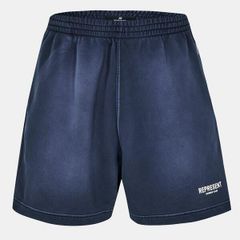 リプレゼント メンズ ボトムス ハーフパンツ・ショーツ トラックスーツ ショートパンツ Represent Mens Woven Tailored Tracksuit Shorts Midnight