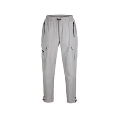 エバーラスト メンズ ボトムス カジュアルパンツ ジョガーパンツ Everlast Mens NRG Cargo Closed Hem Woven Joggers Grey グレーのサムネイル