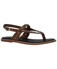 フライ レディース シューズ サンダル Frye and Co Womens Bucky Studded Thong Flat Sandals Acornのサムネイル