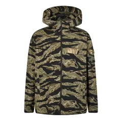 ジバンシー メンズ アウター ジャケット・ブルゾン プリント コットン GIVENCHY Mens Givenchy Camo Print Cotton Long Sleeve Hooded Windのサムネイル