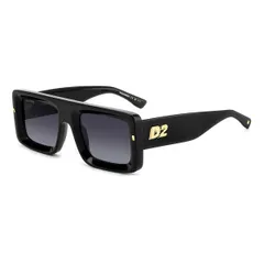 ディースクエアード メンズ アクセサリー サングラス・アイウェア DSquared2 Mens Round Sunglasses Black ブラックのサムネイル