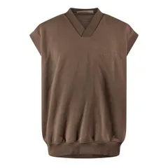 フィアオブゴッド メンズ アウター ニット・セーター ベスト Fear Of God Essentials Mens Knitted Sweater Vest Woodのサムネイル