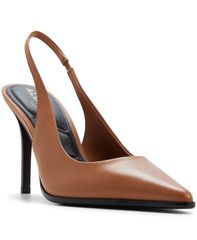 アルド レディース シューズ パンプス ALDO Womens ReSamantha Slingback Pumps Light Brown Smooth ブラウン