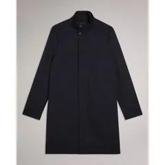 テッドベーカー メンズ アウター ジャケット・ブルゾン コート Ted Baker Mens FunnelCoat Overcoat Navy ネイビーのサムネイル
