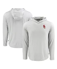 カッターアンドバック メンズ アウター パーカー・スウェット Cutter Buck Mens Gray USC Trojans Coastlinepicomfort Eco Long Sleeveのサムネイル