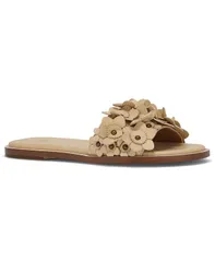 フライ レディース シューズ サンダル Frye and Co Womens Bucky Flower Slide Flat Sandals Butterのサムネイル