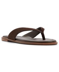 アルド レディース シューズ サンダル ALDO Womens Autumnlee Thong Flat Sandals Brown Smooth ブラウン