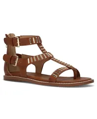 フライ レディース シューズ サンダル Frye and Co Womens Bucky Studded Gladiator Sandals Caramelのサムネイル