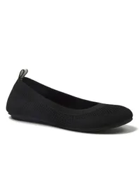 ランズエンド レディース シューズ パンプス ニット Lands End Womens Essential Soft Knit Ballet Flats Black ブラックのサムネイル