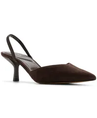 アルド レディース シューズ サンダル ALDO Womens ReOlivia Slingback Dressandals Dark Brown Suede ブラウンのサムネイル