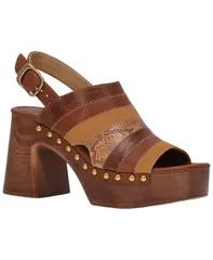 フライ レディース シューズ サンダル プラットフォーム パッチワーク Frye and Co Womens Wylie Patchwork Platform Dressandals Mixed Coのサムネイル