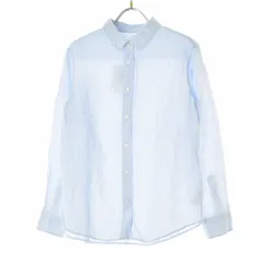 【無印良品】リネンストライプ長袖シャツ