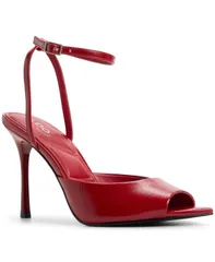 アルド レディース シューズ サンダル ALDO Womens Belen Pointed Toe Dressandals Red Smooth レッドのサムネイル