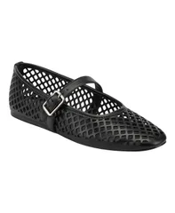 マークフィッシャー レディース シューズ パンプス メッシュ Marc Fisher Womens Baina Mesh Mary Jane Dress Flats Black ブラックのサムネイル