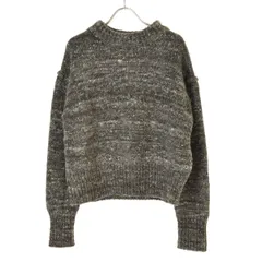 【JOURNALSTANDARD】20AW 20080400312040 アルパカシルクMIXyarn CN-POV長袖ニットセーターのサムネイル