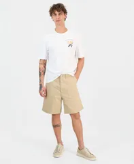 ヒューゴボス メンズ ボトムス ハーフパンツ・ショーツ ショートパンツ コットン Hugo Boss Mens Cotton Canvas RegularFit Workwear Shorts medのサムネイル